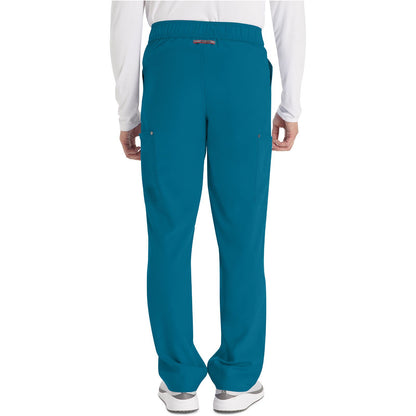 Men's Mid Rise Zip Fly Straight Leg Pant