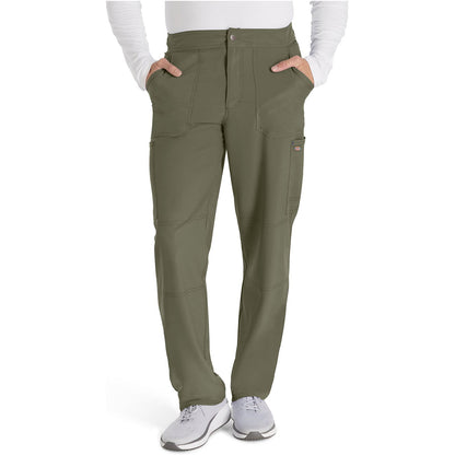 Men's Mid Rise Zip Fly Straight Leg Pant