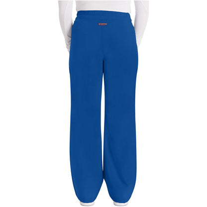 Mid Rise Zip Fly Wide Leg Cargo Pant