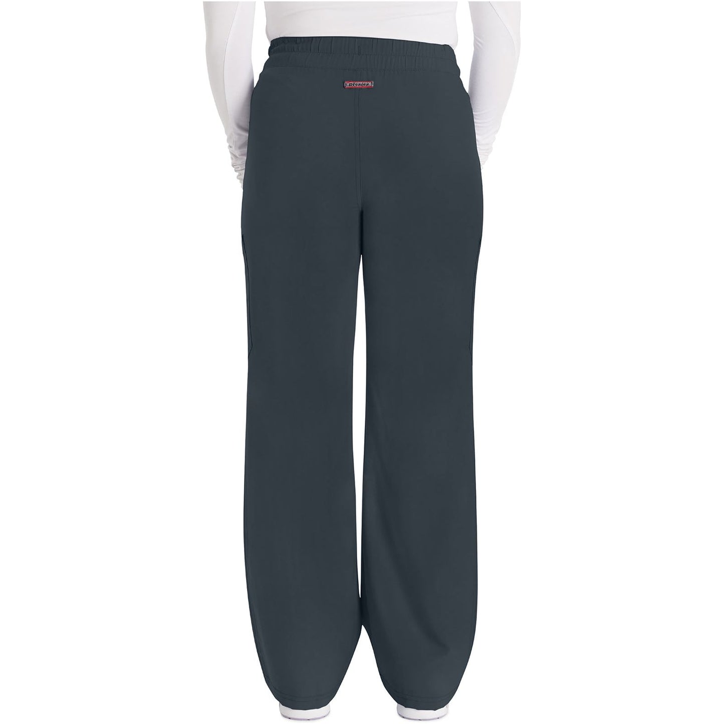 Mid Rise Zip Fly Wide Leg Cargo Pant