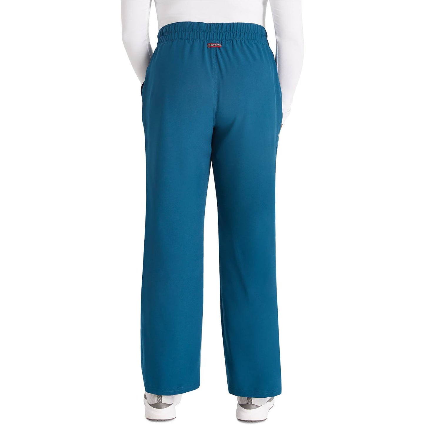 Mid Rise Zip Fly Wide Leg Cargo Pant