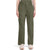 Mid Rise Zip Fly Wide Leg Cargo Pant