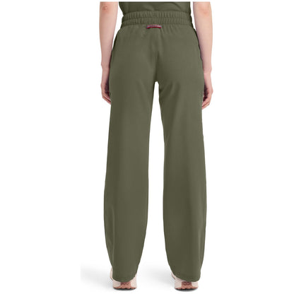 Mid Rise Zip Fly Wide Leg Cargo Pant