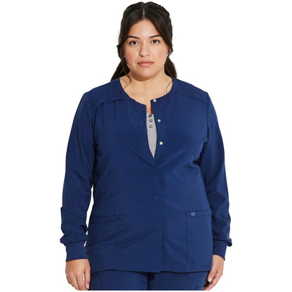 Snap Front Warm-up Jacket