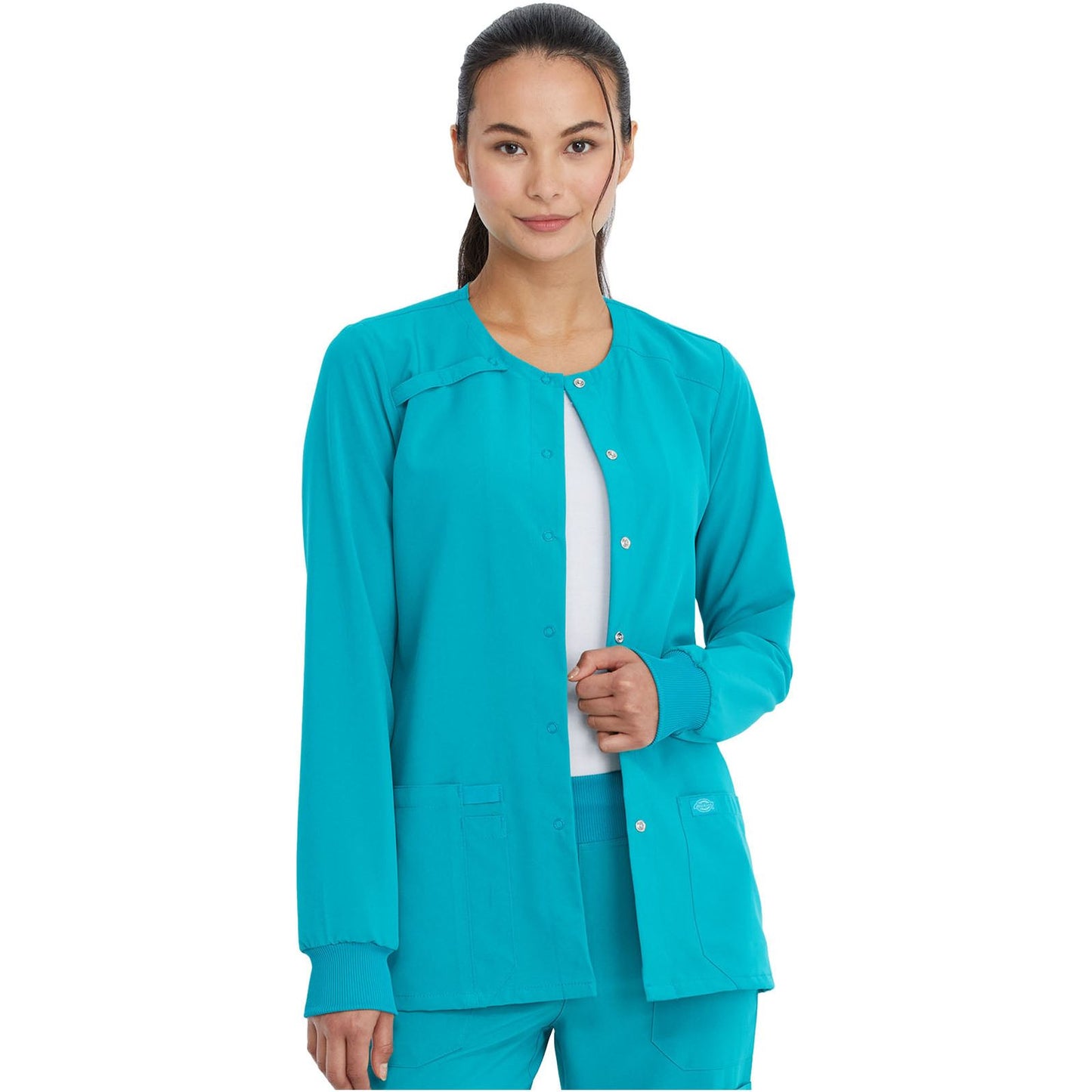 Snap Front Warm-up Jacket