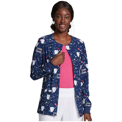 Snap Front Warm-Up Jacket