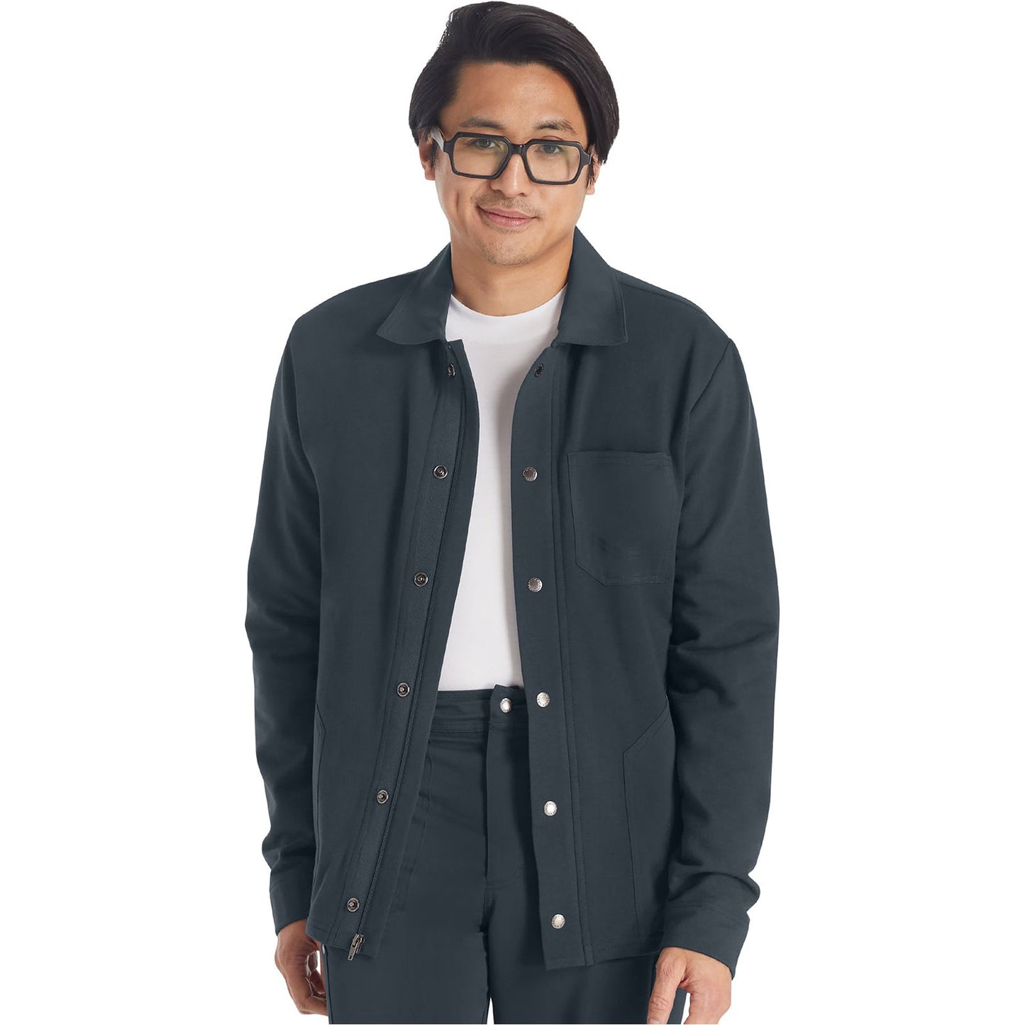 Men's Zip Front Fleece Jacket