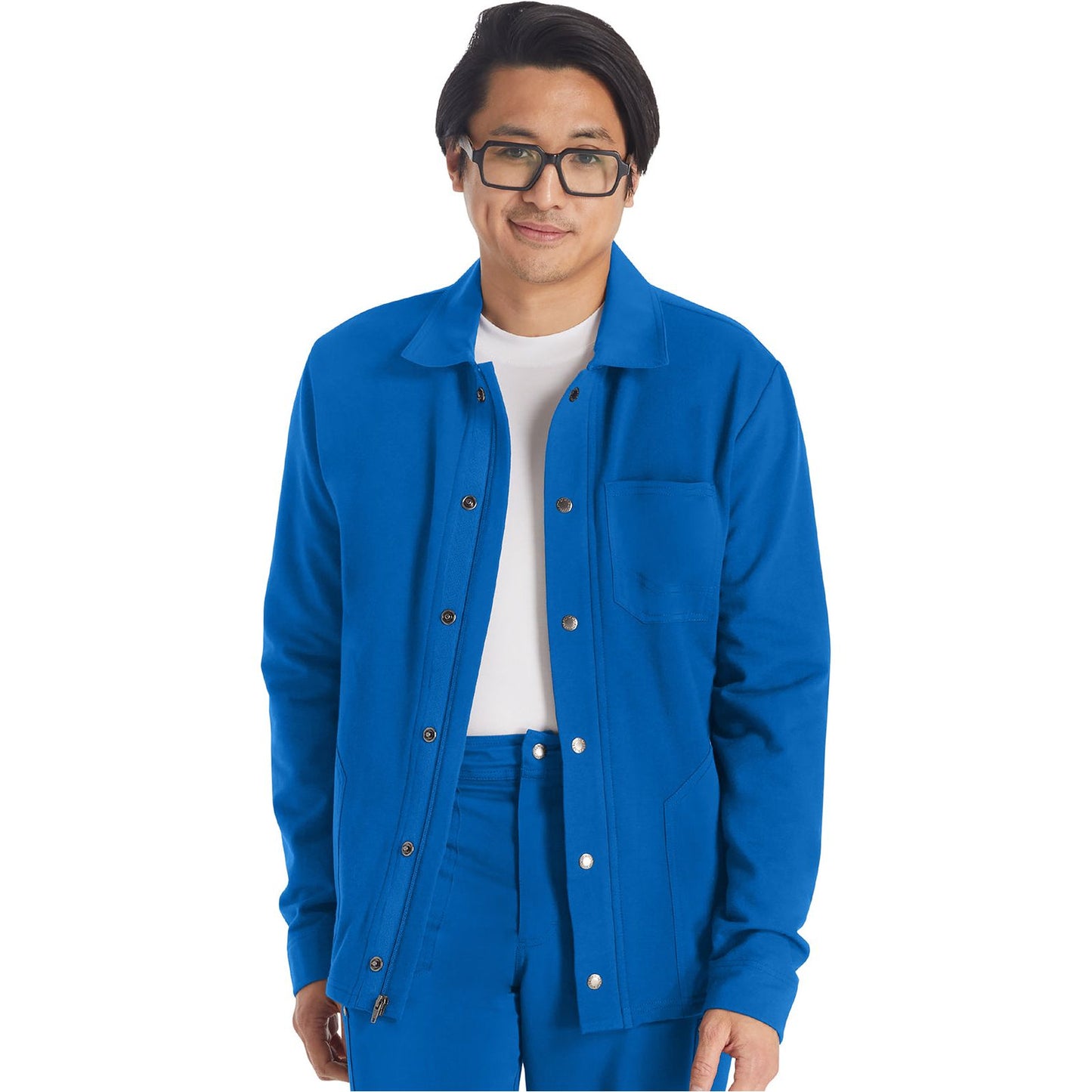 Men's Zip Front Fleece Jacket