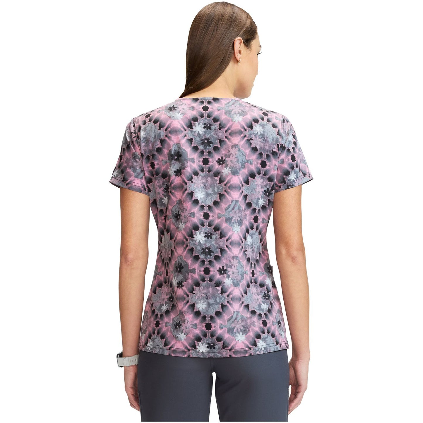 V-Neck Print Top