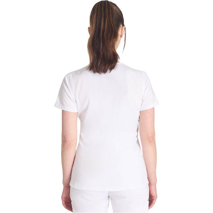 Round Neck Henley Top