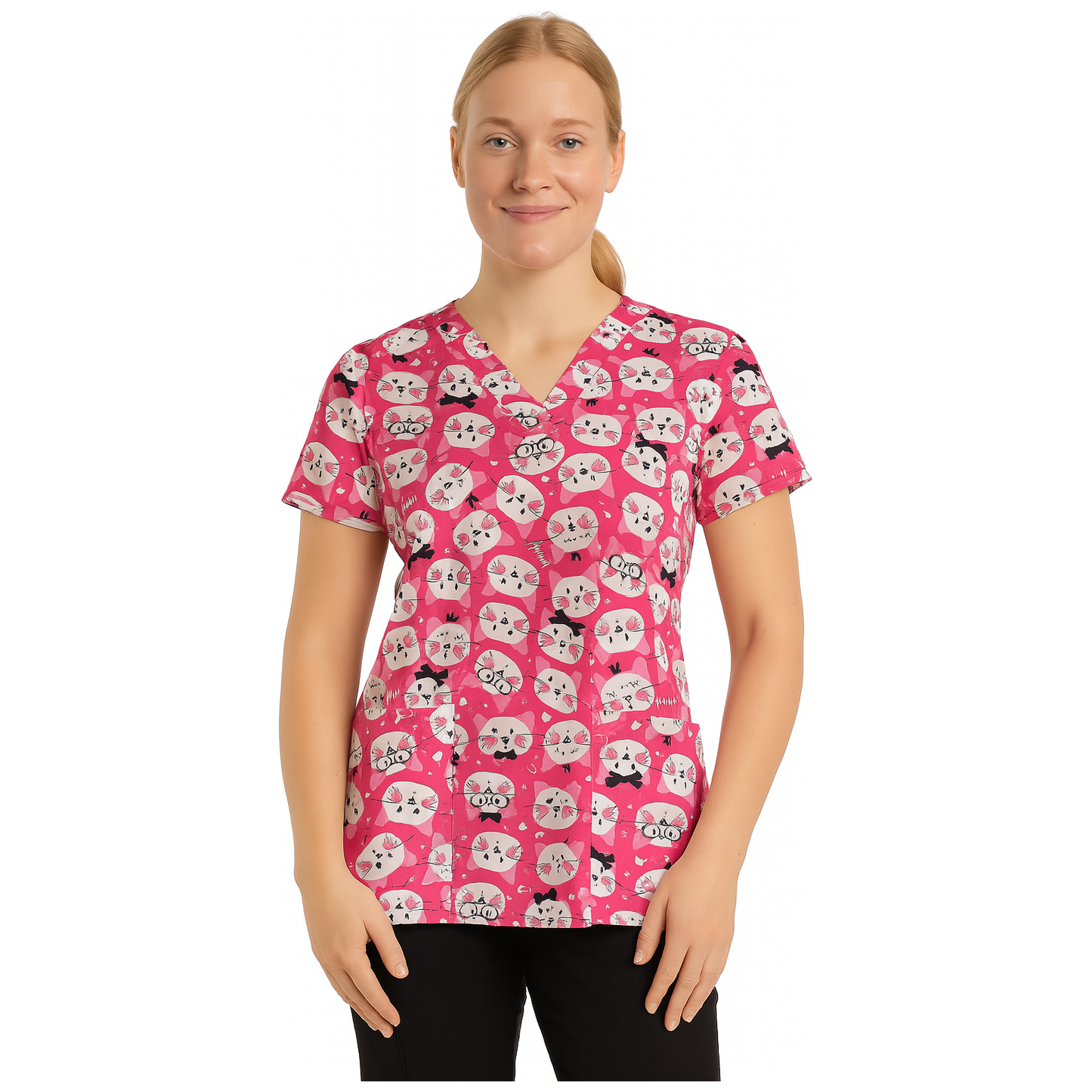 Women's WhiteCross Printed Top SALE