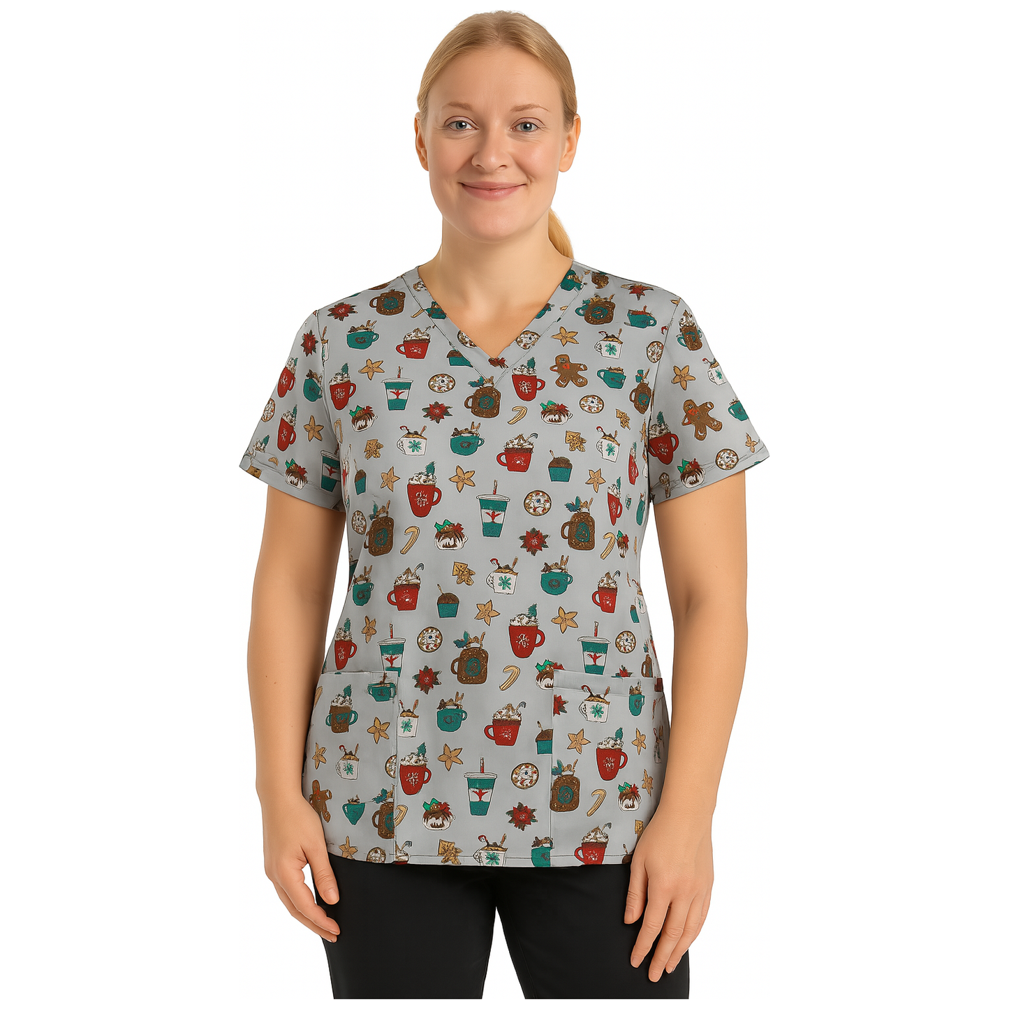 Women's WhiteCross Printed Top G617JTR SALE