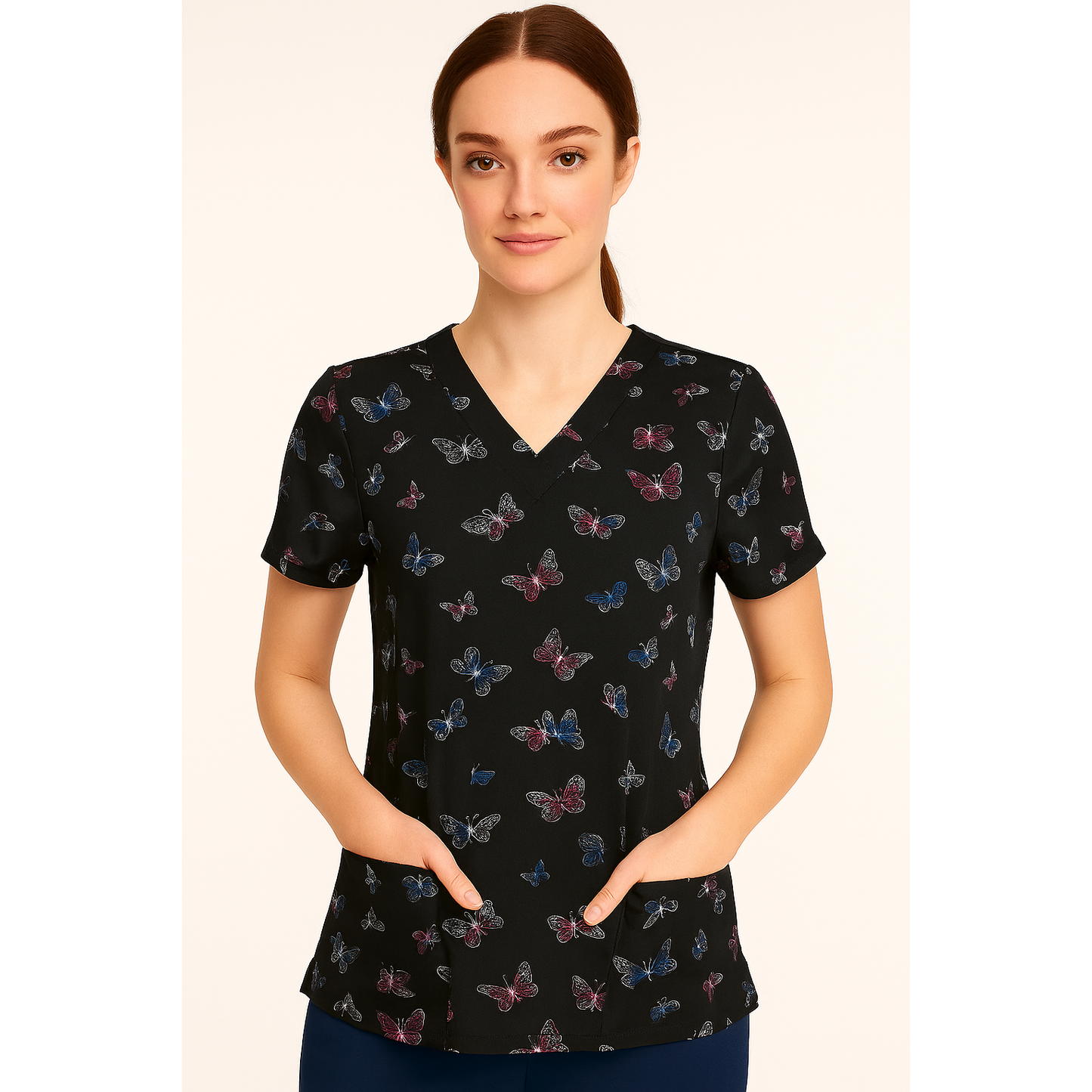 Women's WhiteCross Printed Top SALE