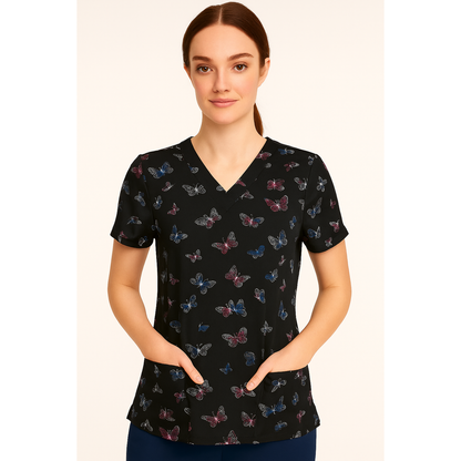 Women's WhiteCross Printed Top SALE