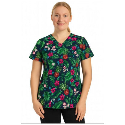 Women's WhiteCross Printed Top SALE