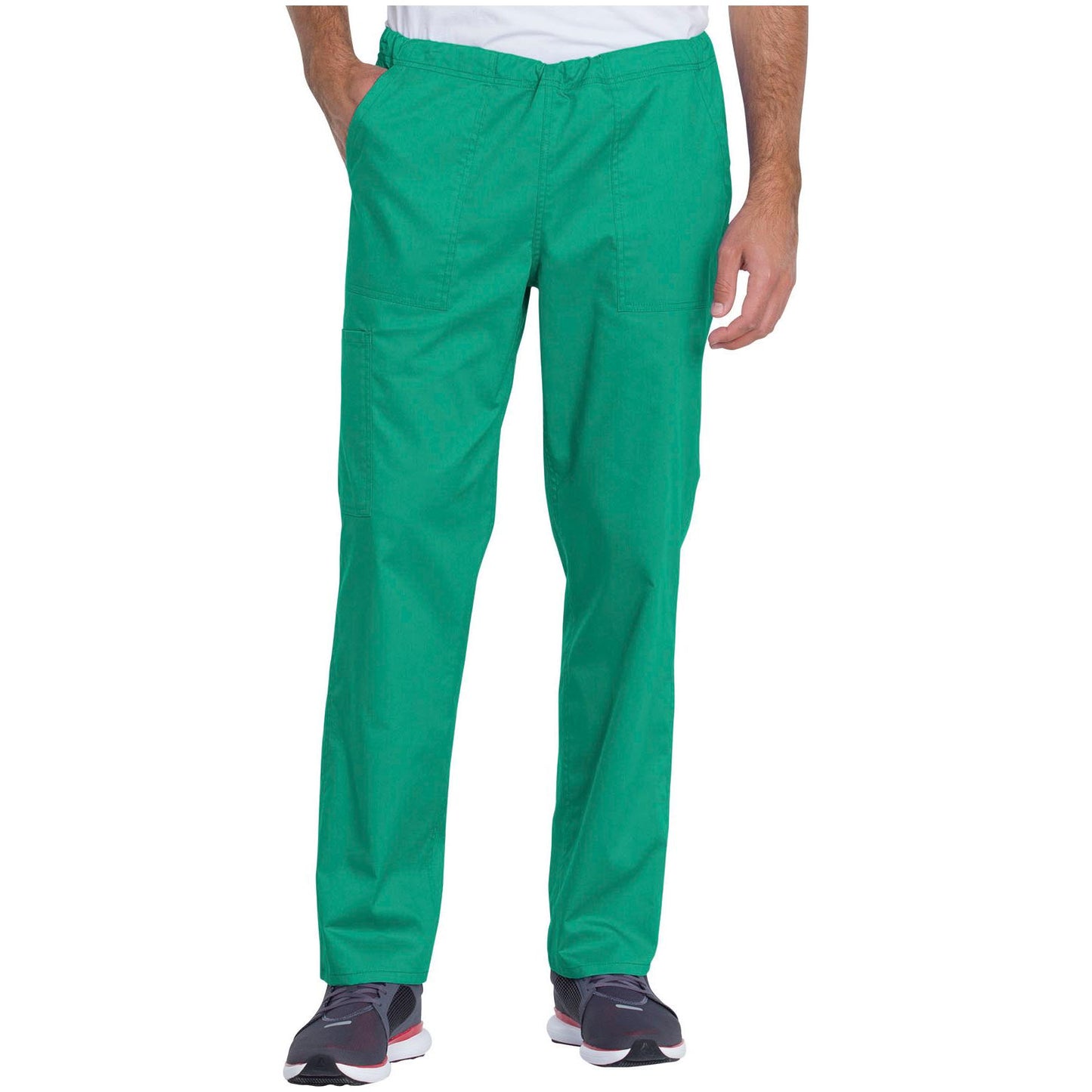 Unisex Mid Rise Straight Leg Pant