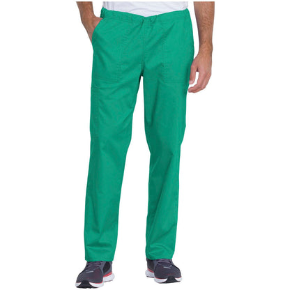 Unisex Mid Rise Straight Leg Pant