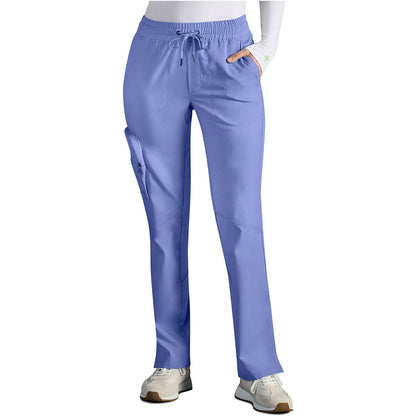 Veronica Drawstring Straight Leg Pant