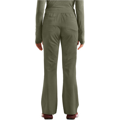 Tessa Mid Rise Drawstring Boot Cut Pant