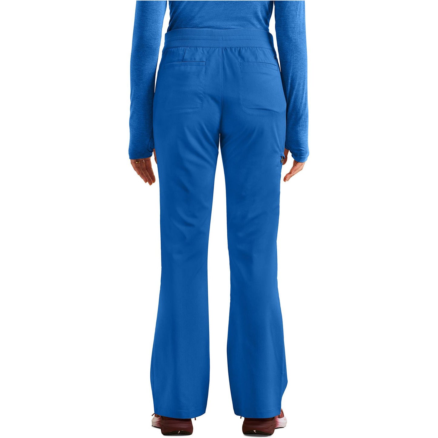 Tessa Mid Rise Drawstring Boot Cut Pant