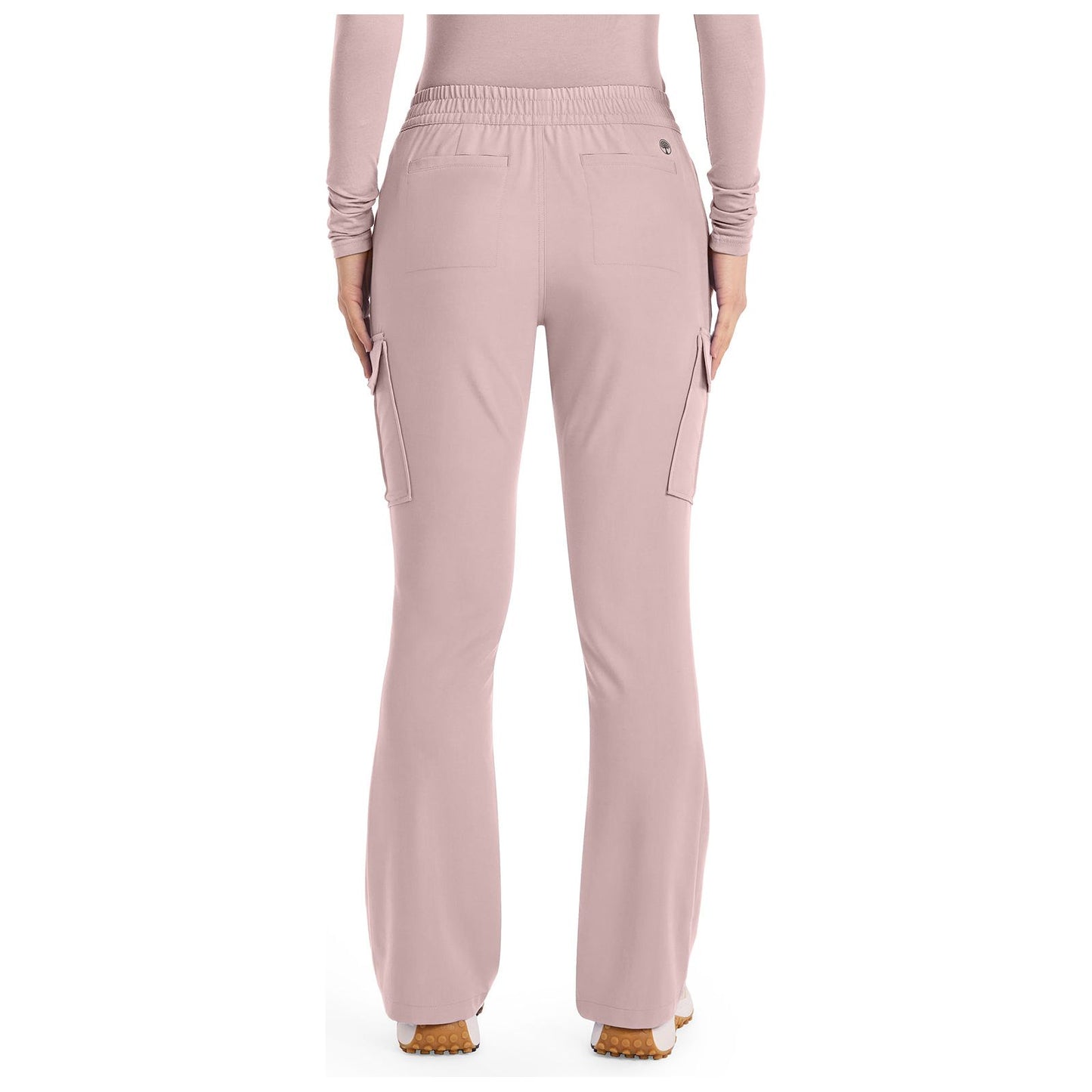 Mid Rise Drawstring Straight Leg Pant