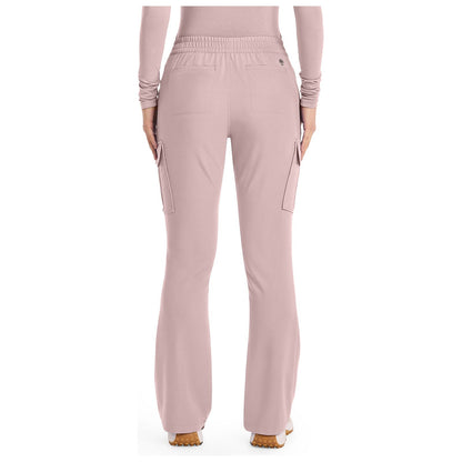Mid Rise Drawstring Straight Leg Pant