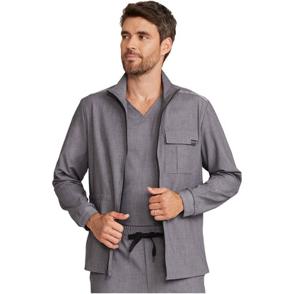 Men's Zip Front Utility Jacket