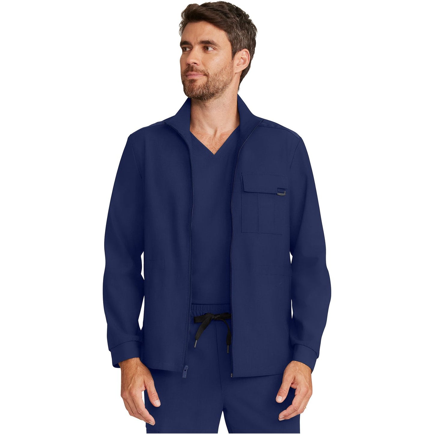 Men's Zip Front Utility Jacket