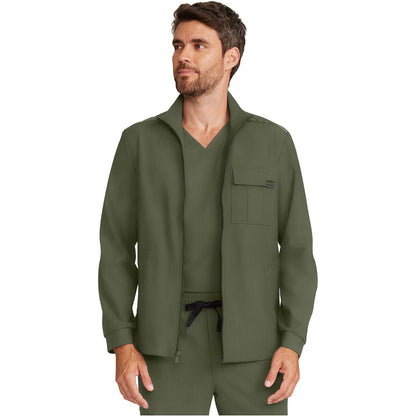 Men's Zip Front Utility Jacket