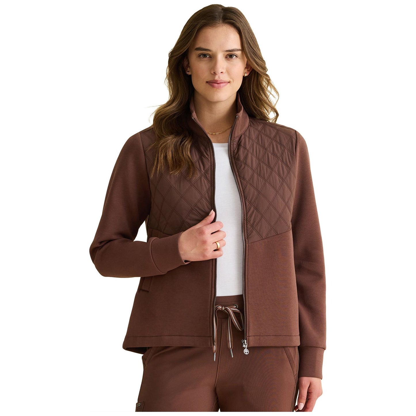 Kiara Knit Zip Front Jacket