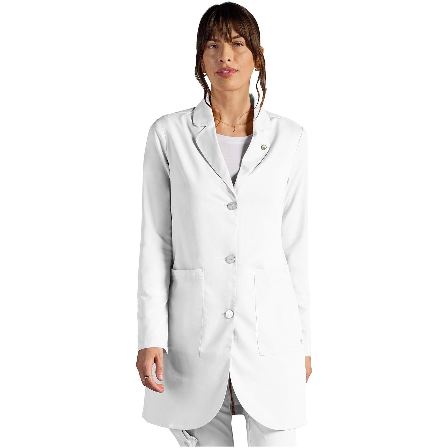 Vera 34" Modernist Lab Coat