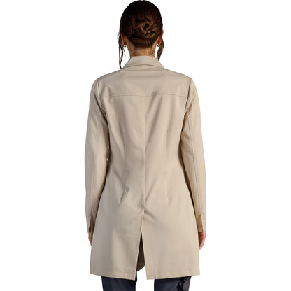 Vera 34" Modernist Lab Coat