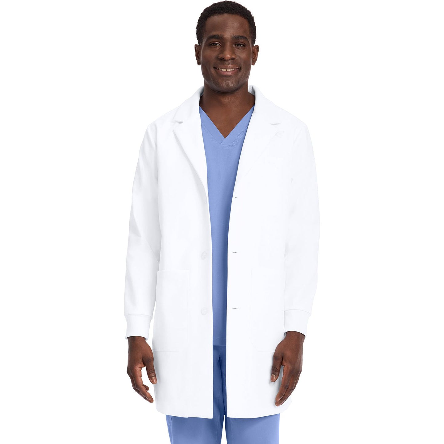 Men's 6-Pocket Dental Lab Coat