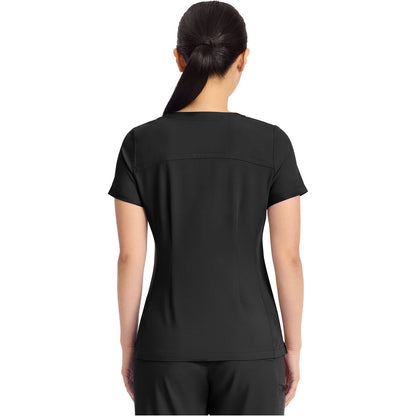 Women's 3-Pocket Y-Neck Top