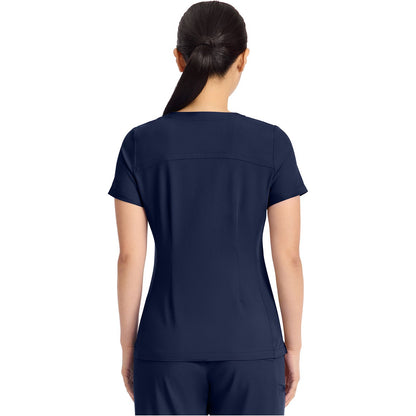 Women's 3-Pocket Y-Neck Top