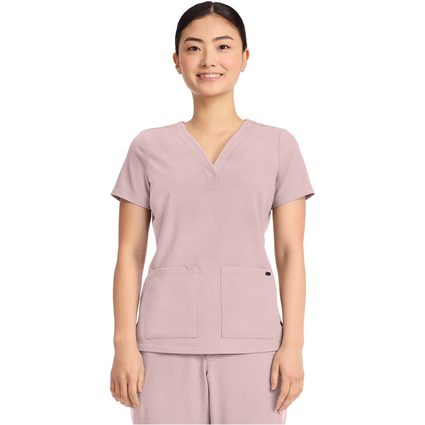 Women's 3-Pocket Y-Neck Top