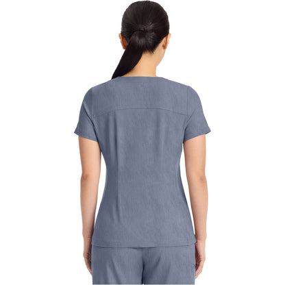 Women's 3-Pocket Y-Neck Top