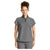 Women's Partial Zip Stand Collar Top