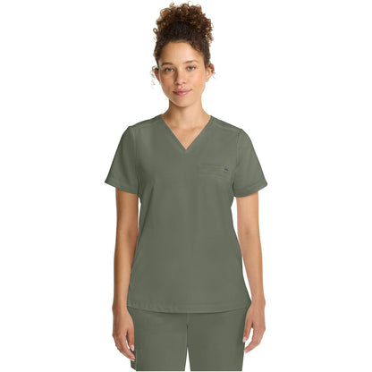 Women's Tuck-in V-Neck Top