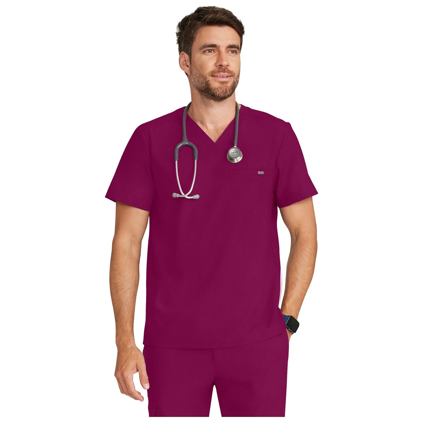 Men's 1-Pocket V-Neck Top