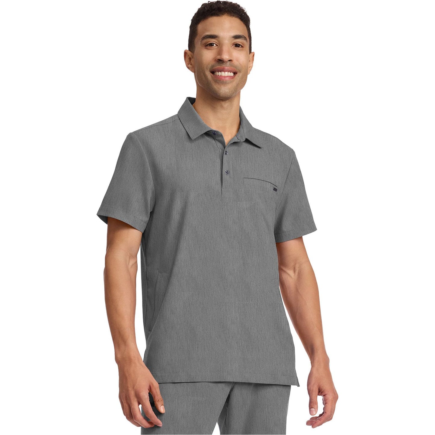 Men's 3-Pocket Polo Collar Top