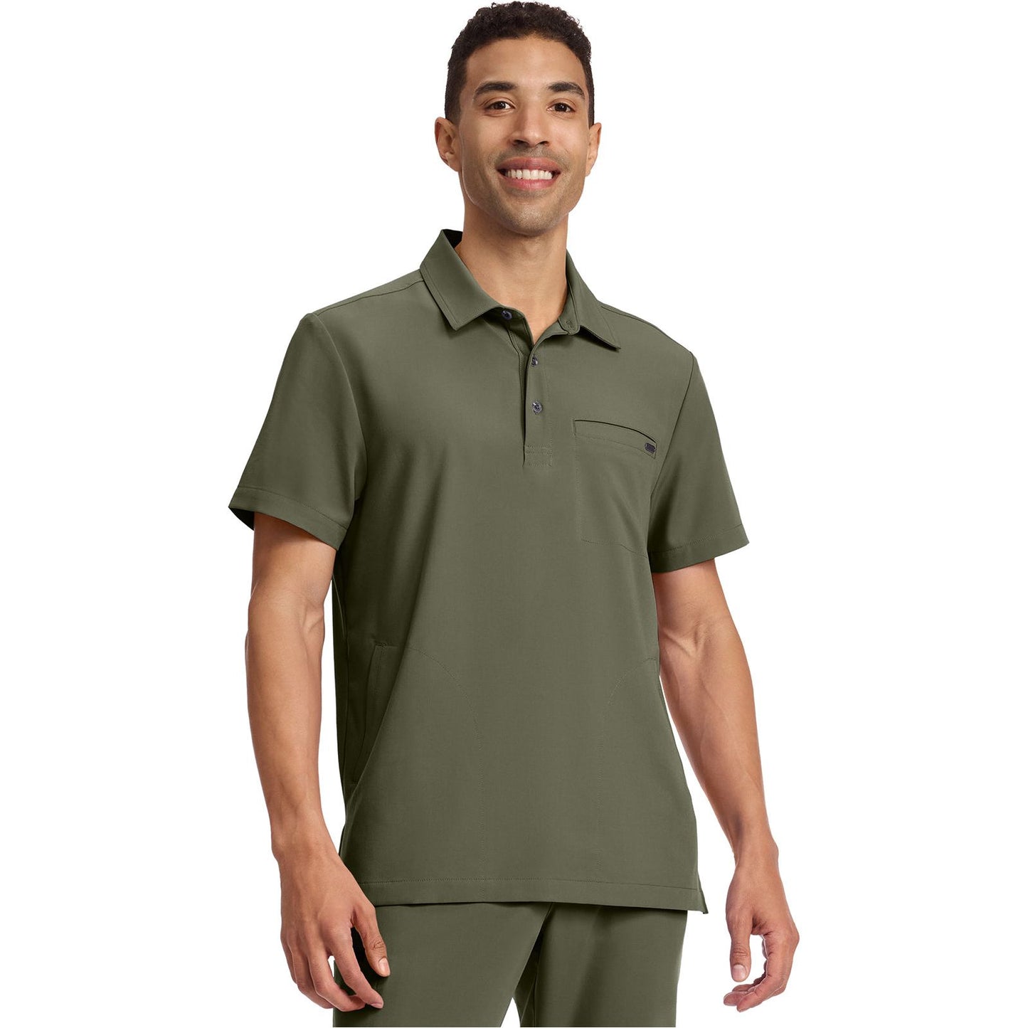 Men's 3-Pocket Polo Collar Top