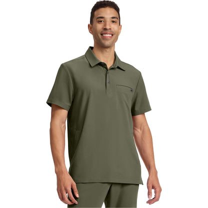 Men's 3-Pocket Polo Collar Top