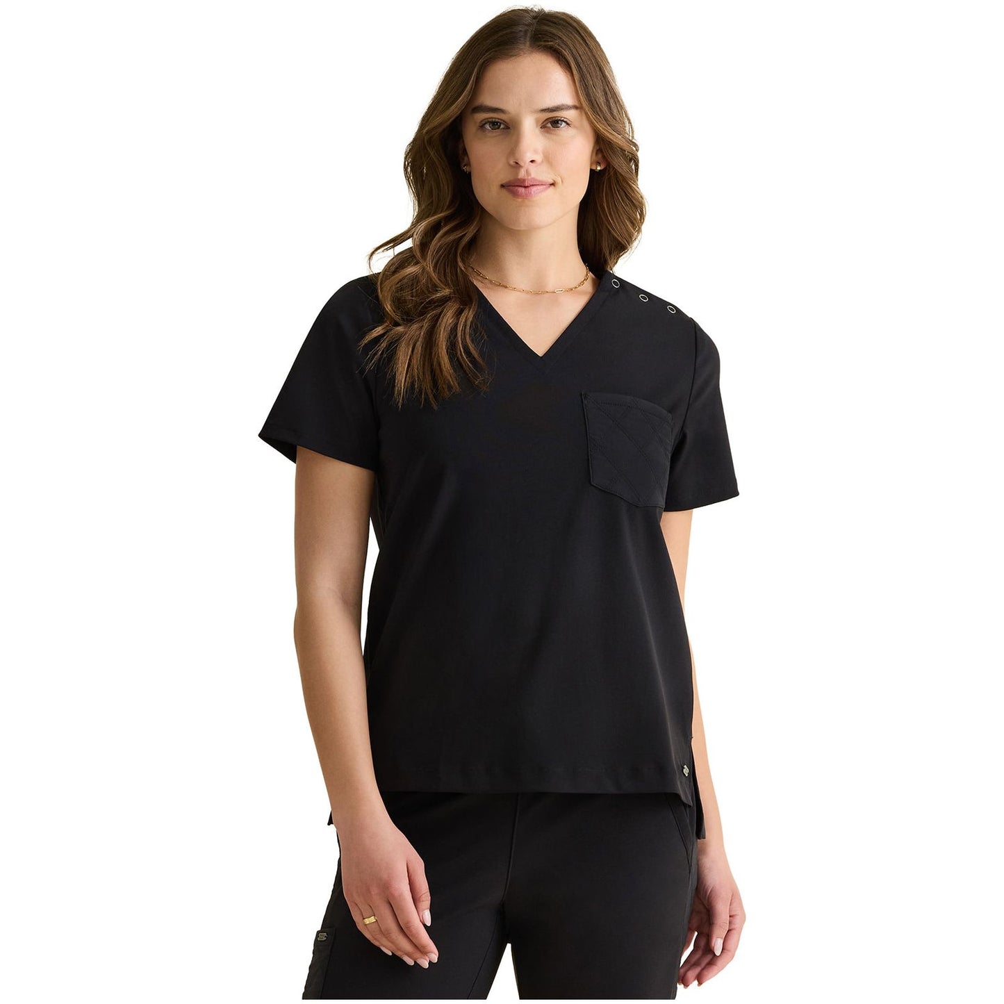 Kiana Knit V-Neck Top