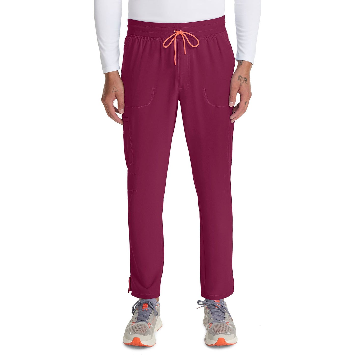 Men's Drawstring Straight Leg Pant