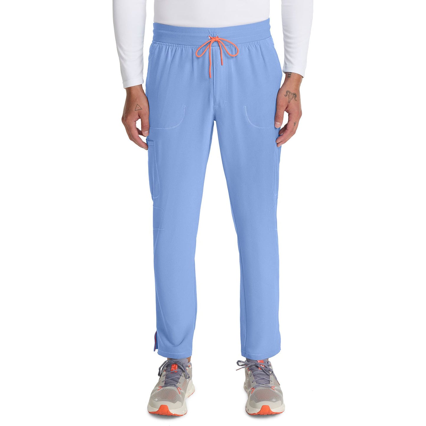 Men's Drawstring Straight Leg Pant