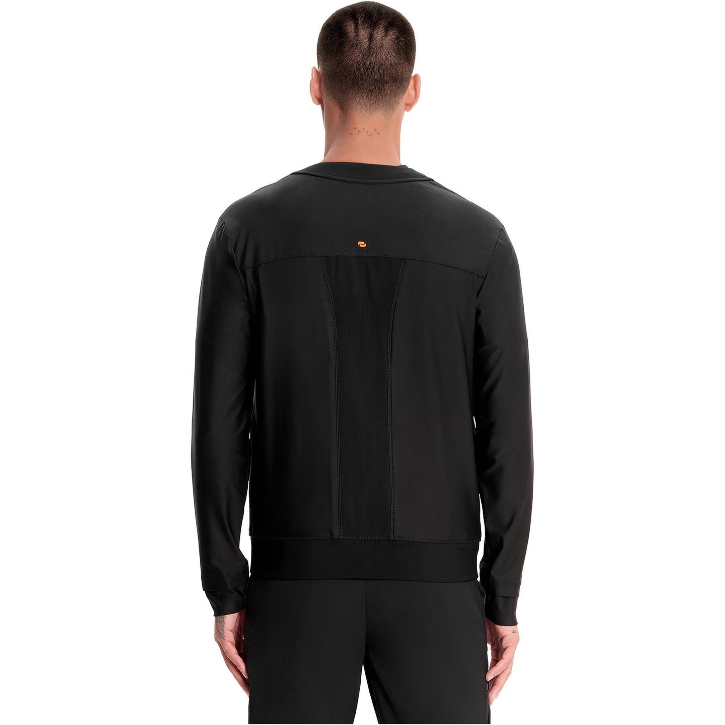 Men's Knit Zip Front Jacket