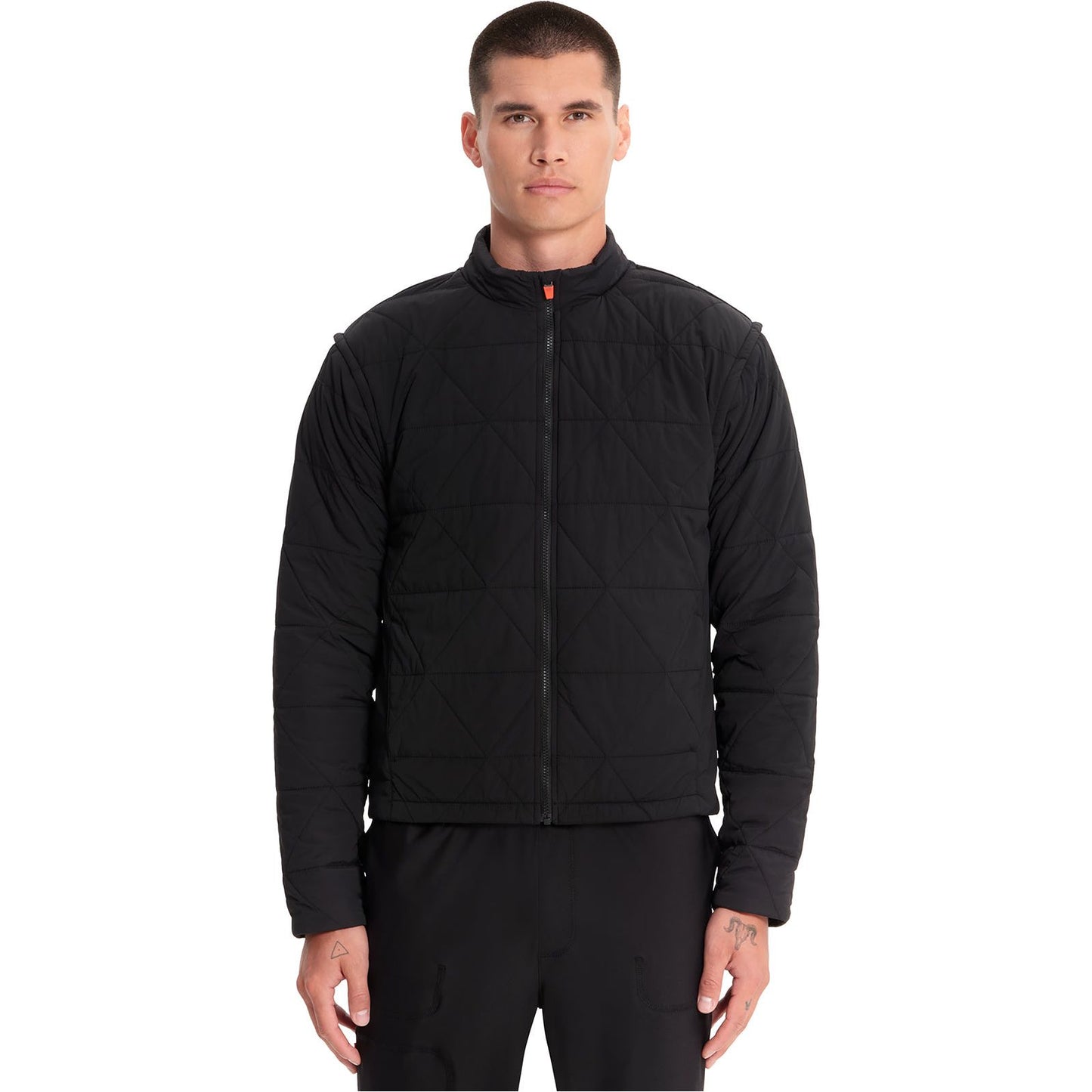 Men's Zip Convertible Puffer Jacket