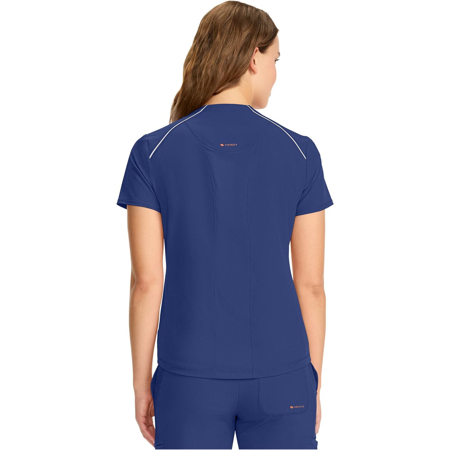 Women's Tuck-in Mock Neck Henley Top