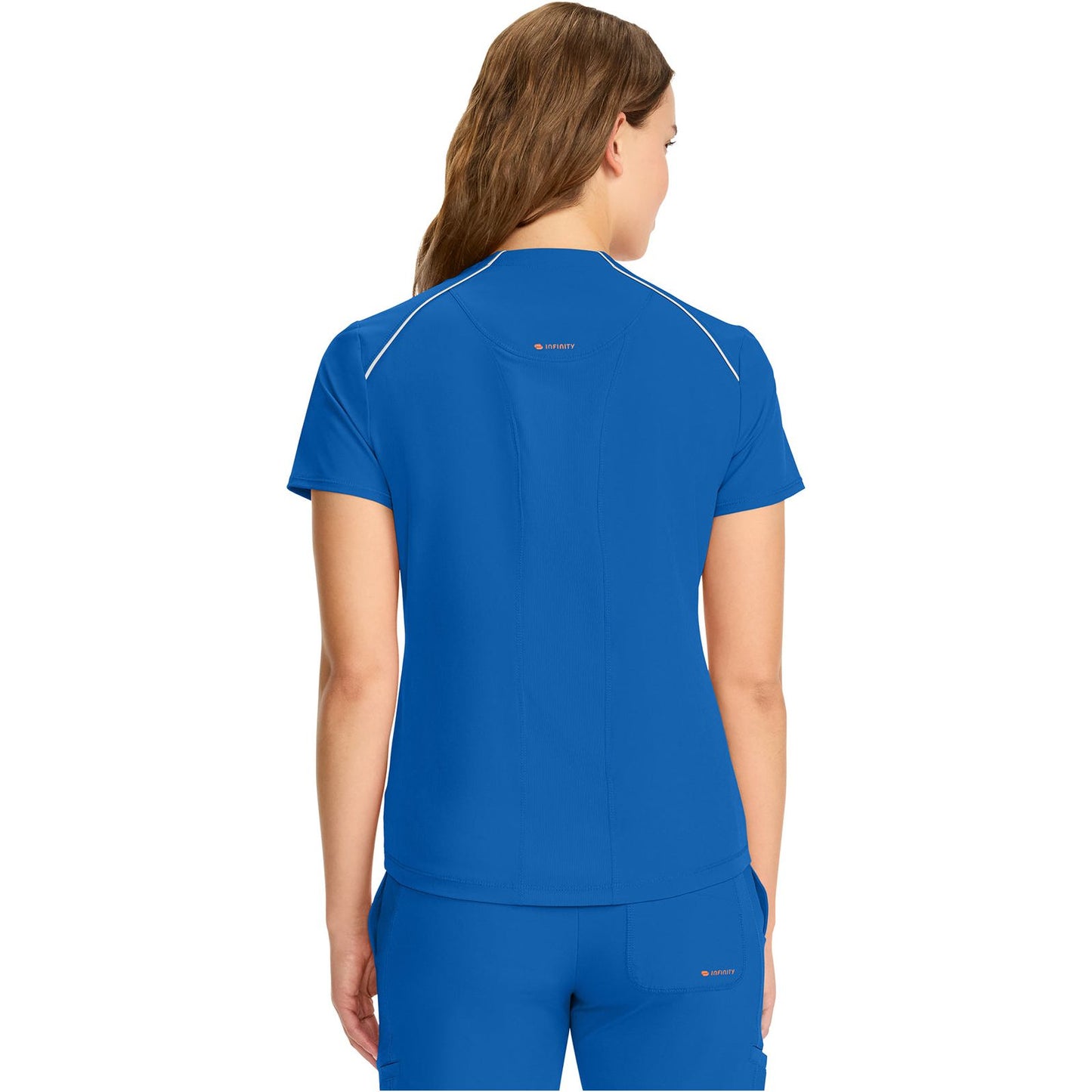 Women's Tuck-in Mock Neck Henley Top